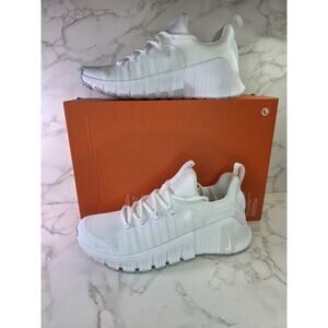 Nike Free Metcon 6 Women's Size 9 White/Platinum Tint FJ7126 101 Fast Ship